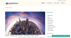 Desktop Screenshot of kocrehberi.com