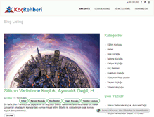 Tablet Screenshot of kocrehberi.com